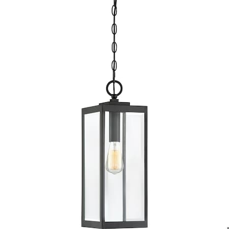 Quoizel Westover 1-Light Earth Black Mini Pendant WVR1507EK